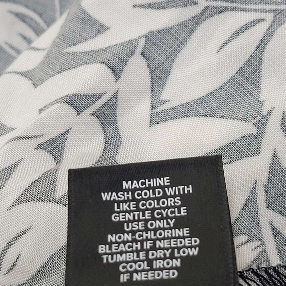 NWT Torrid Black and White Floral Print Midi Dress Size LARGE - Picture 12 of 16